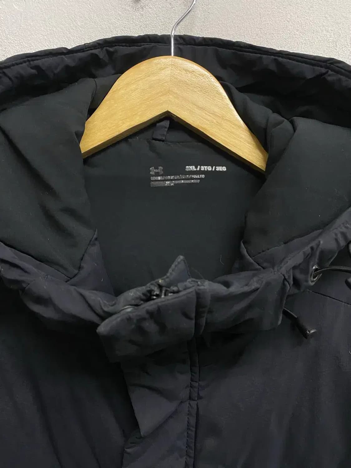 언더아머 블랙 롱패딩 3XL 상품이미지6