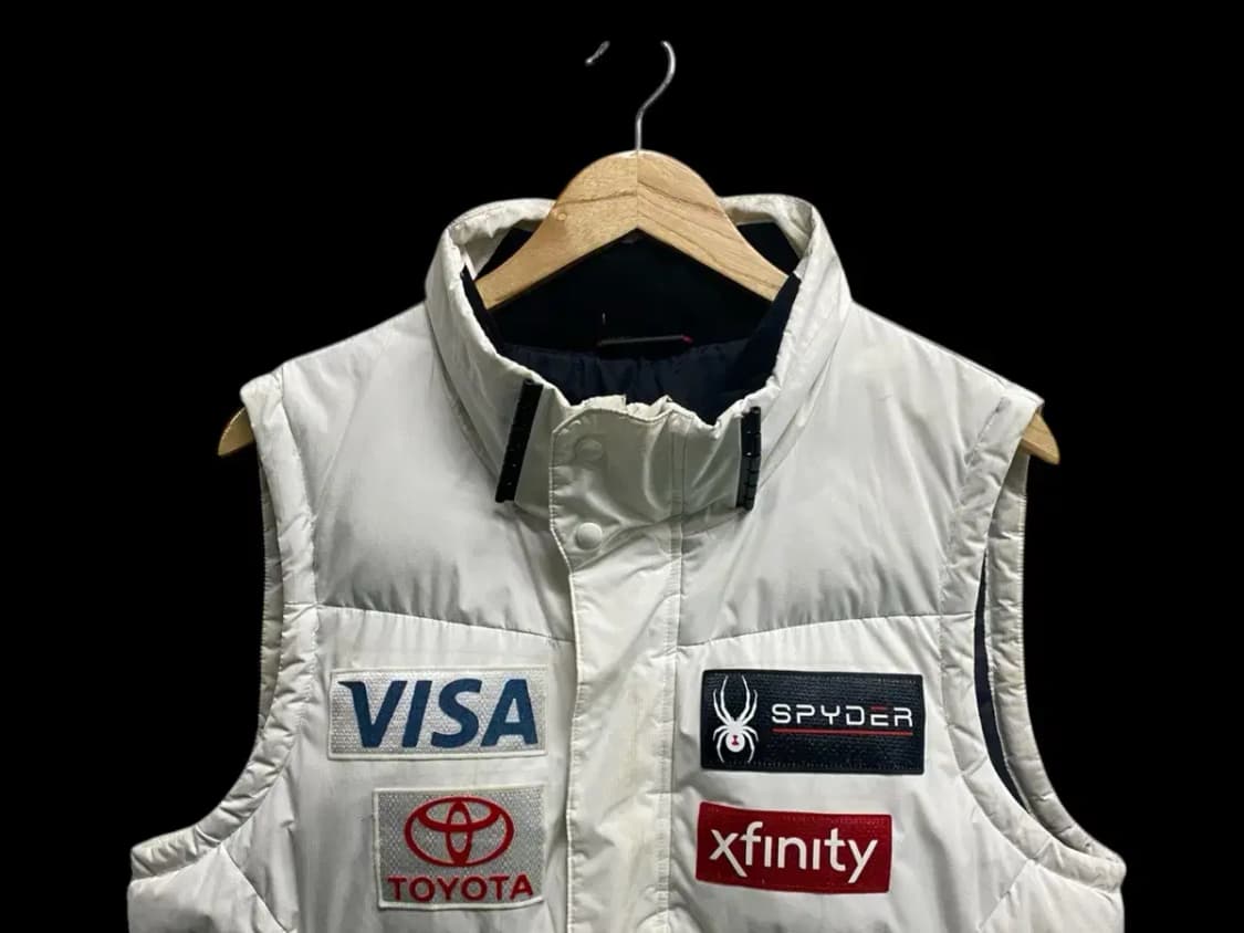 스파이더 스키팀 다운 패딩 베스트 L 상품이미지3