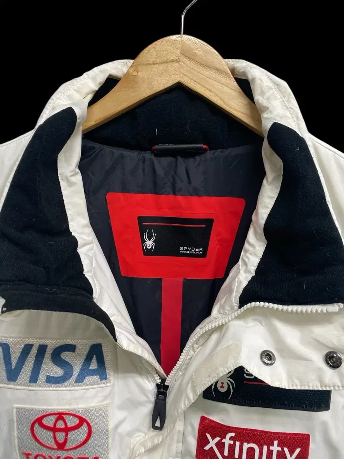 스파이더 스키팀 다운 패딩 베스트 L 상품이미지4