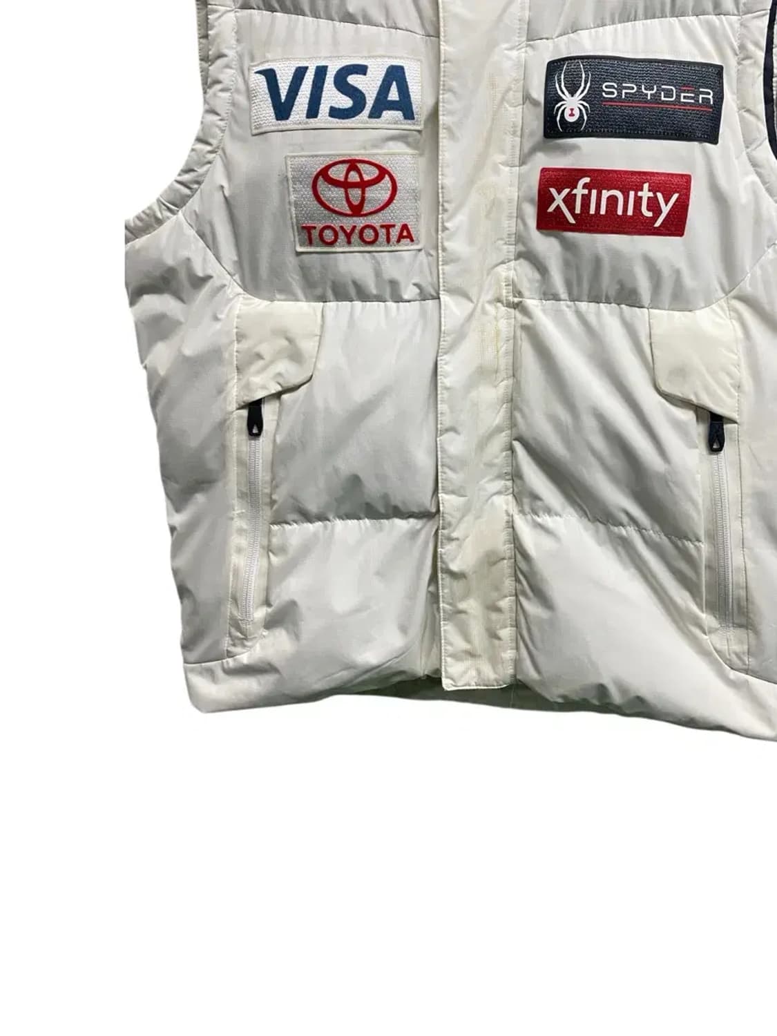 스파이더 스키팀 다운 패딩 베스트 L 상품이미지5