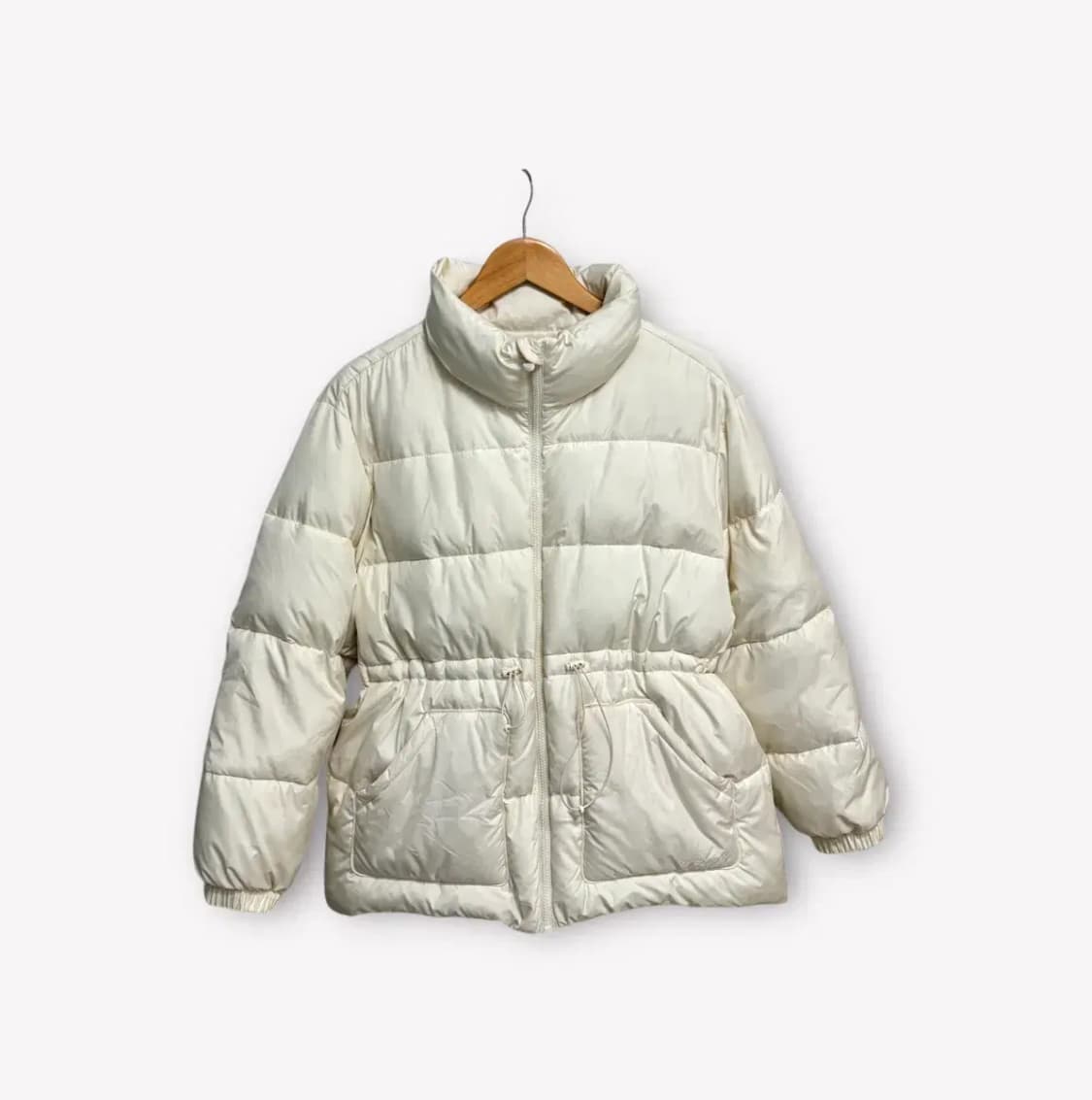 젝시믹스 아이보리 스트링 패딩 M-L 상품이미지1