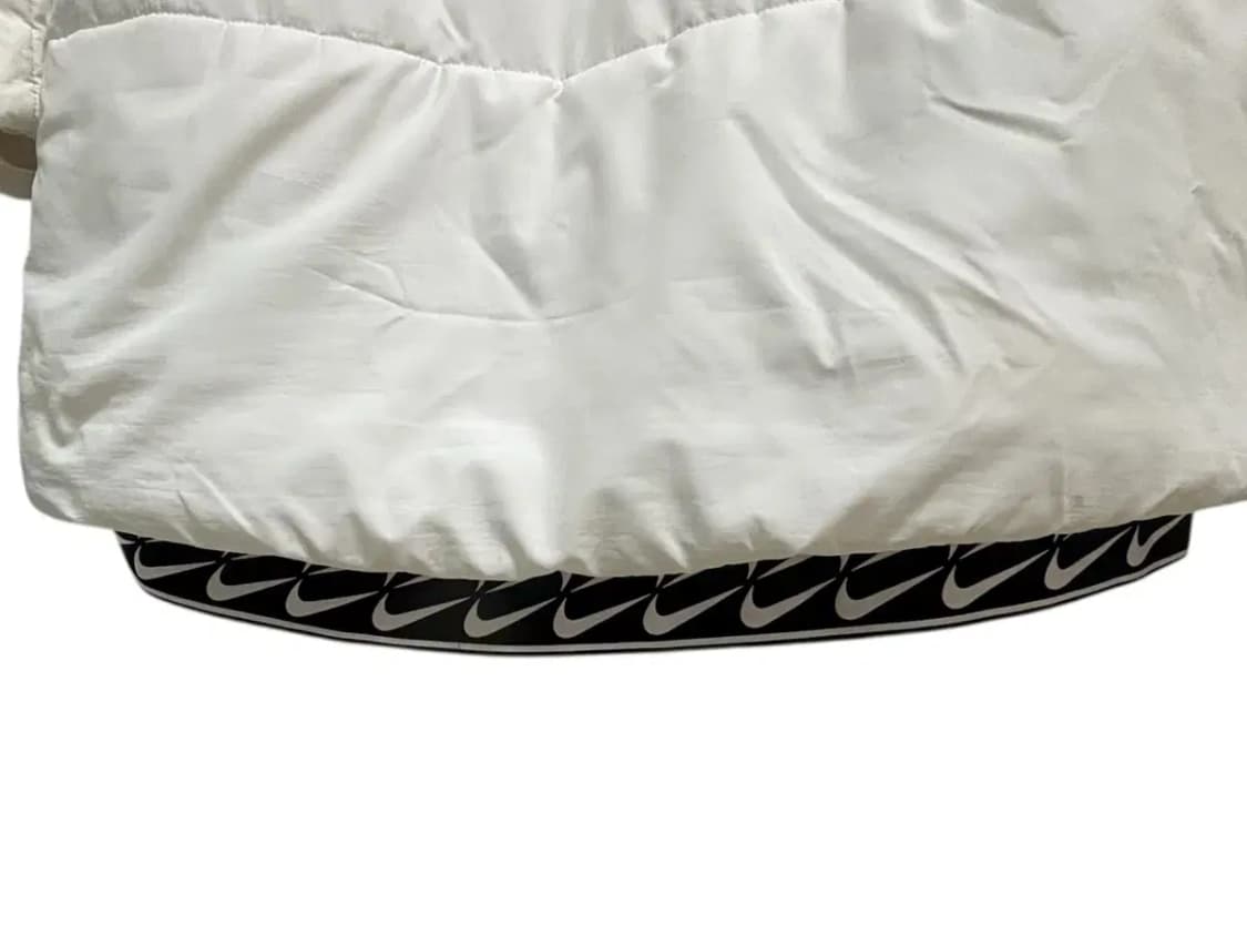 나이키 스우시 화이트 경량 롱패딩 L-XL 상품이미지3