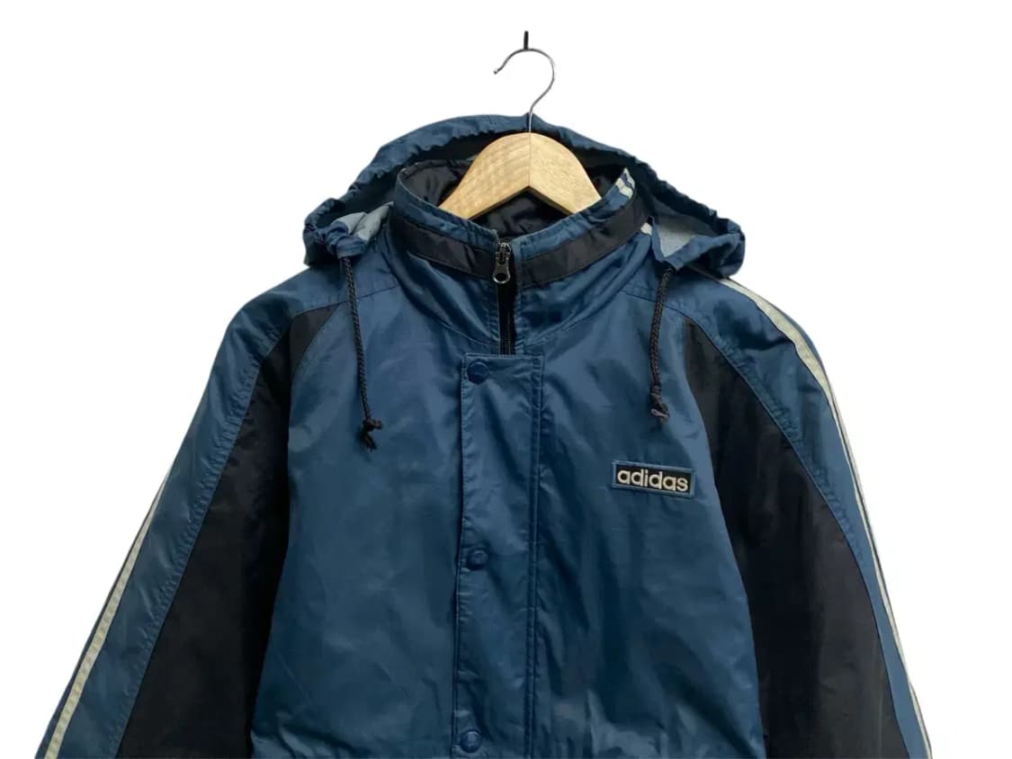 아디다스 블루 크롭 바람막이 자켓 XS 상품이미지2
