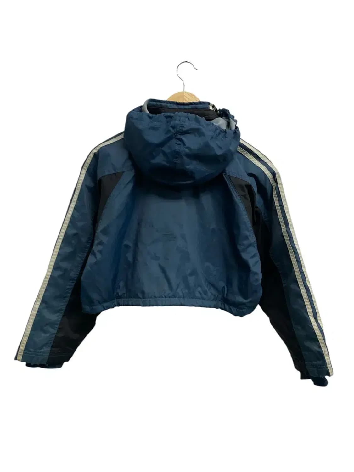 아디다스 블루 크롭 바람막이 자켓 XS 상품이미지3