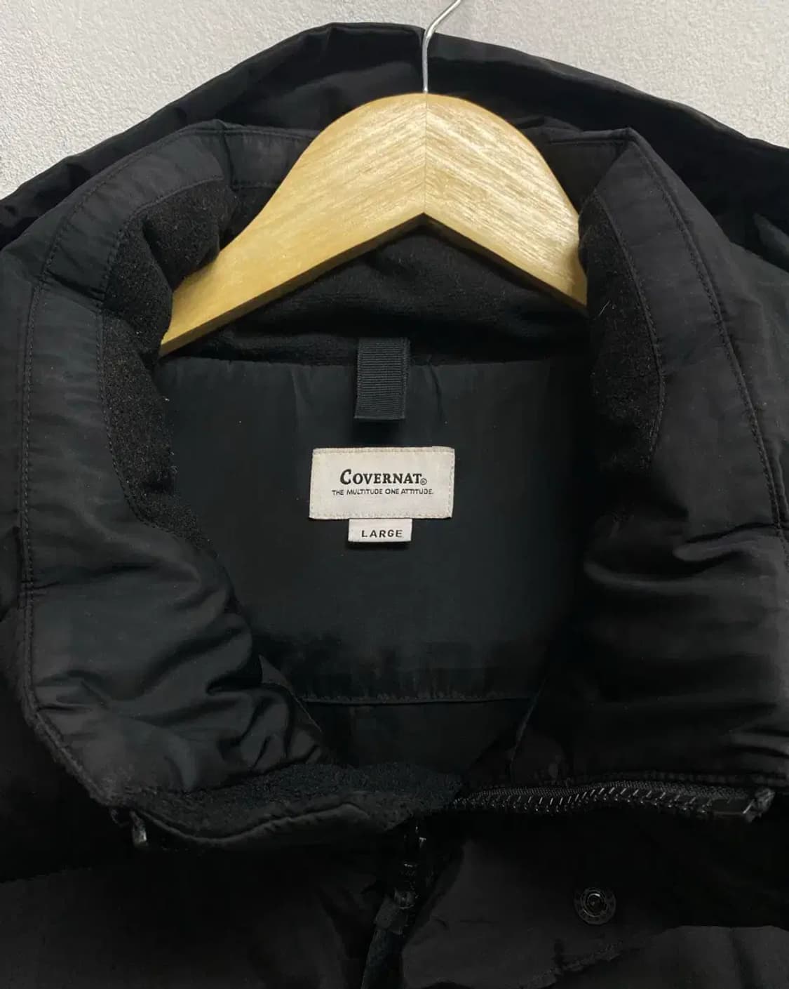 커버낫 COVERNAT 덕다운 롱패딩 L 상품이미지5