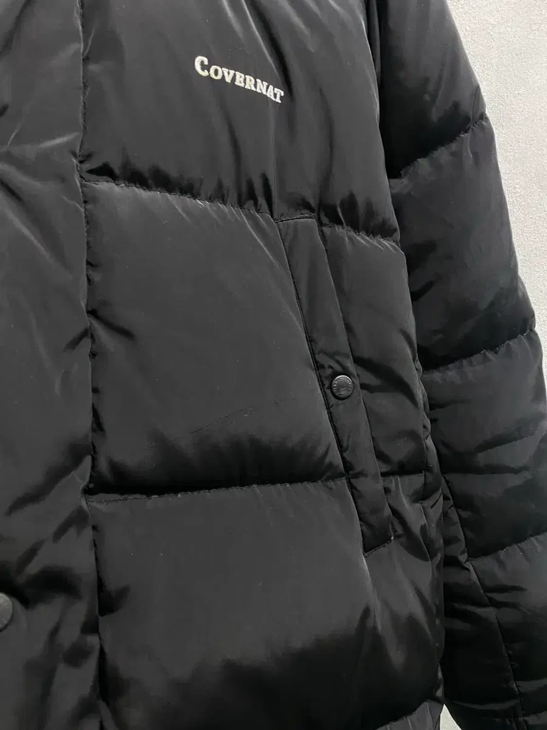 커버낫 COVERNAT 덕다운 롱패딩 L 상품이미지7