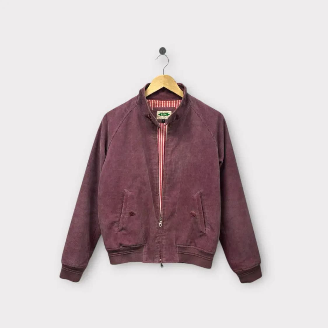 에스파이 ESFAI 코듀로이 블루종 VINTAGE PINK 상품이미지1