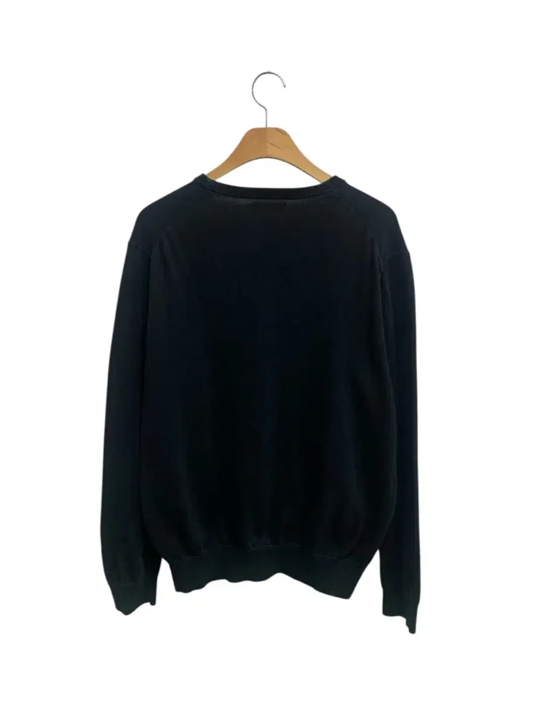 폴로 랄프로렌 블랙 라운드 니트 L 상품이미지3