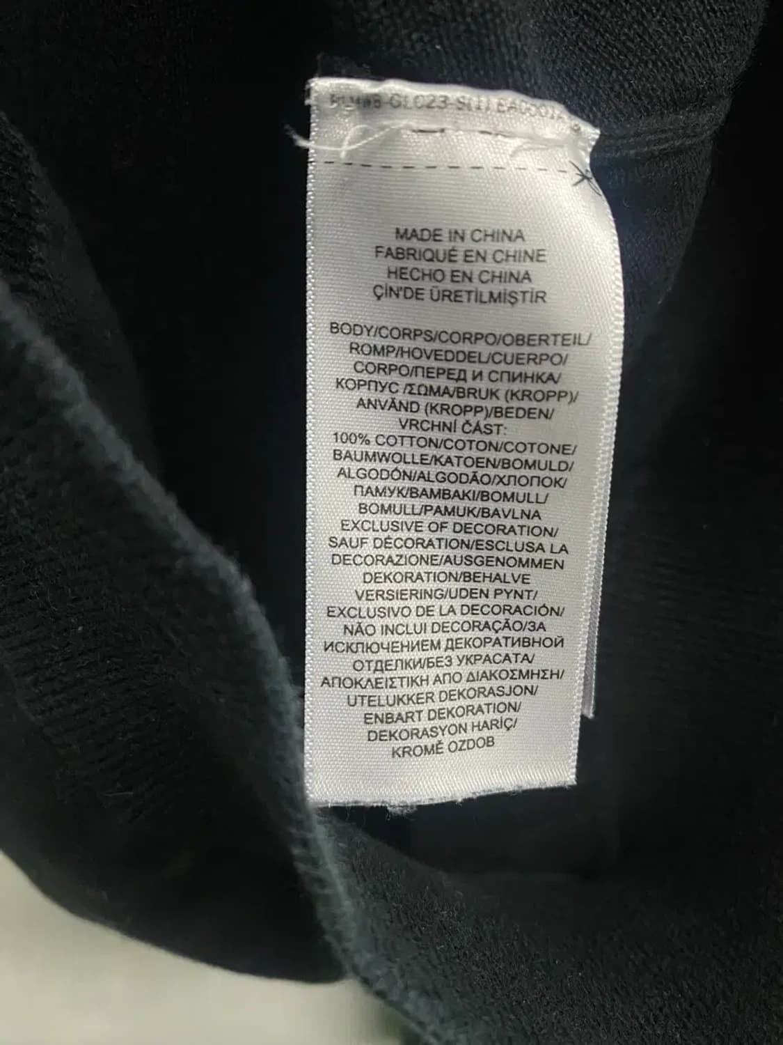 폴로 랄프로렌 블랙 라운드 니트 L 상품이미지5