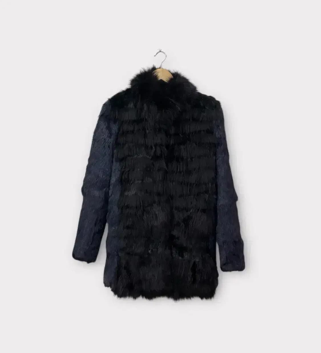 플라스틱아일랜드 토끼털 코트 S 상품이미지1