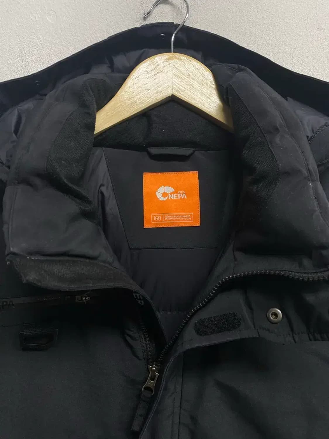 NEPA 네파 블랙 롱패딩 80 상품이미지5