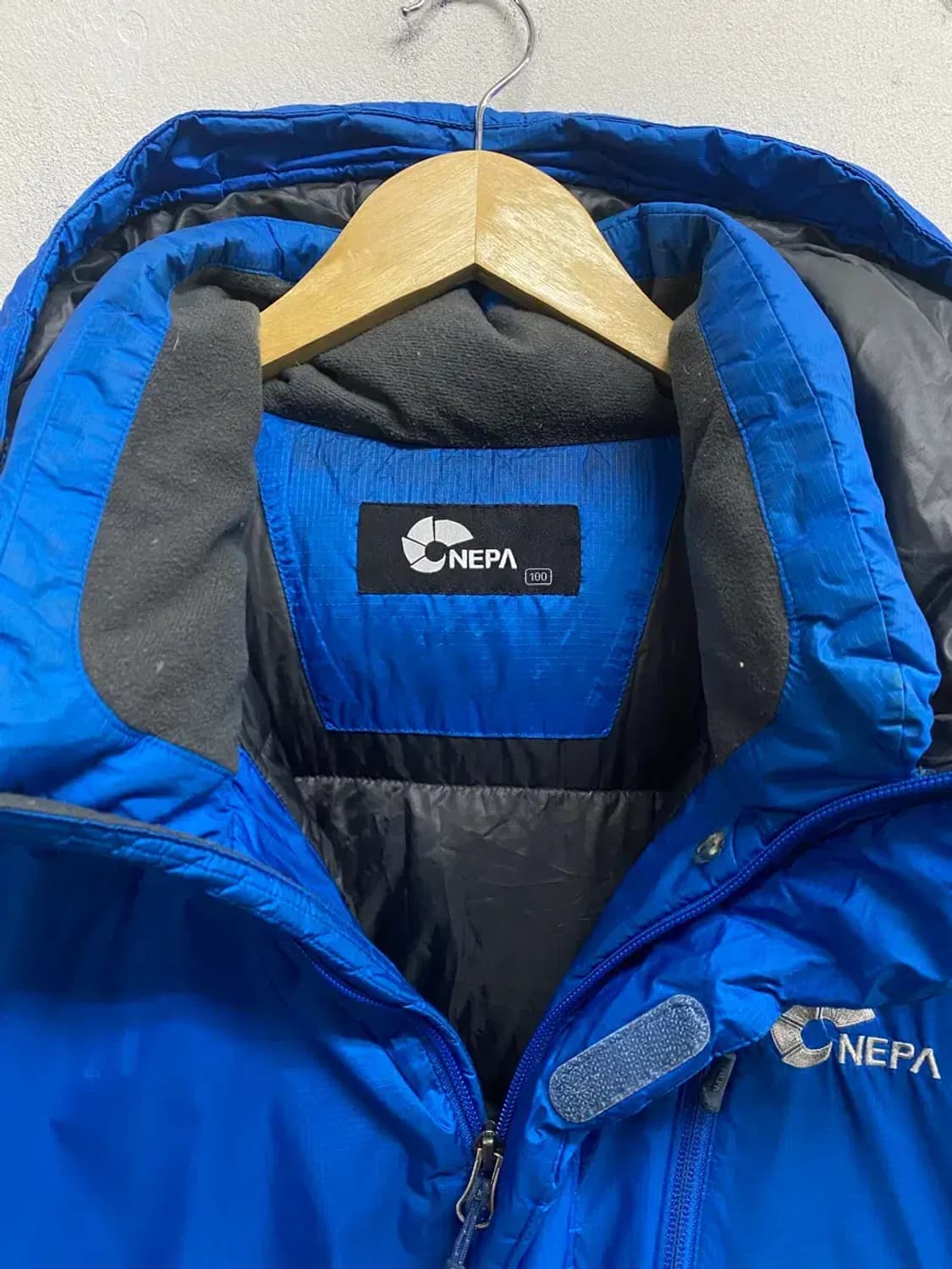 NEPA 네파 블루 패딩 L 상품이미지7