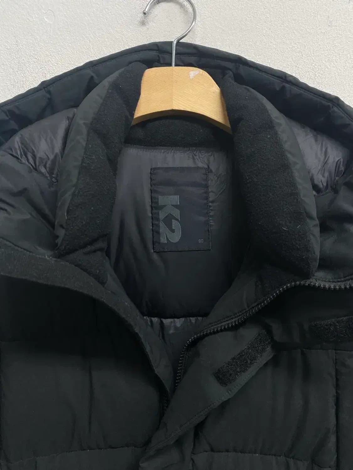 K2 블랙 구스 롱패딩 90 상품이미지4