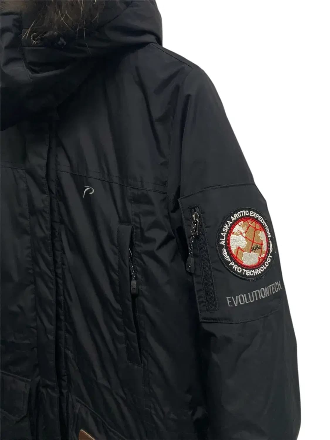 프로월드컵 라쿤털 덕다운 패딩 M 상품이미지3