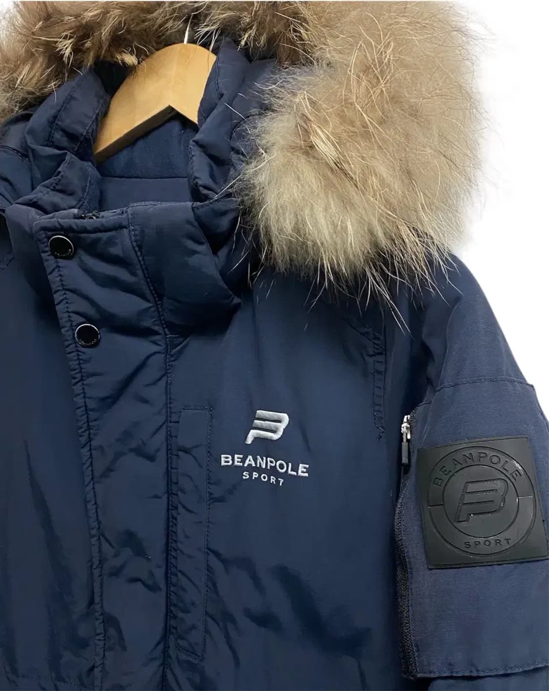 빈폴 너구리털 덕다운 패딩 85 상품이미지4