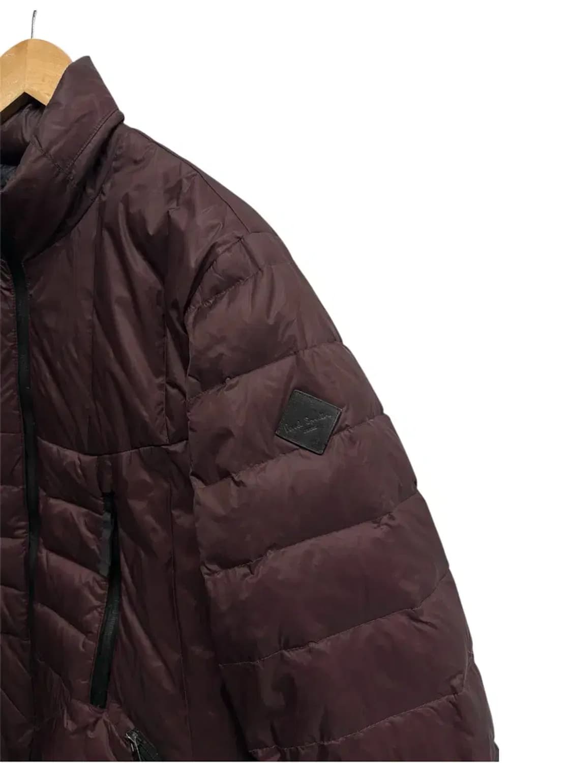 폴스미스 버건디색 다운패딩 M 상품이미지4