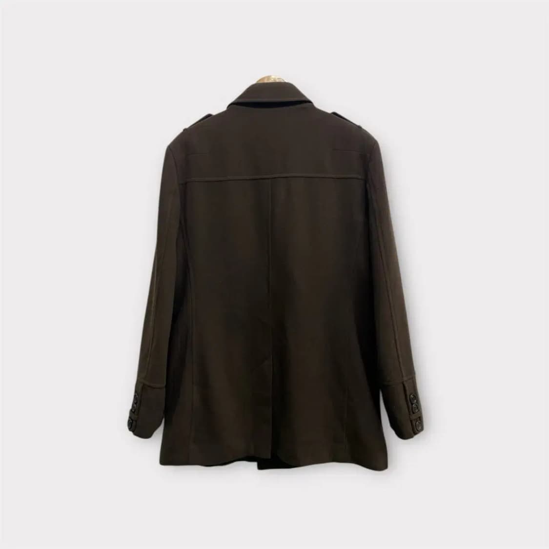 레노마옴므 울 카키색 코트 105 상품이미지3