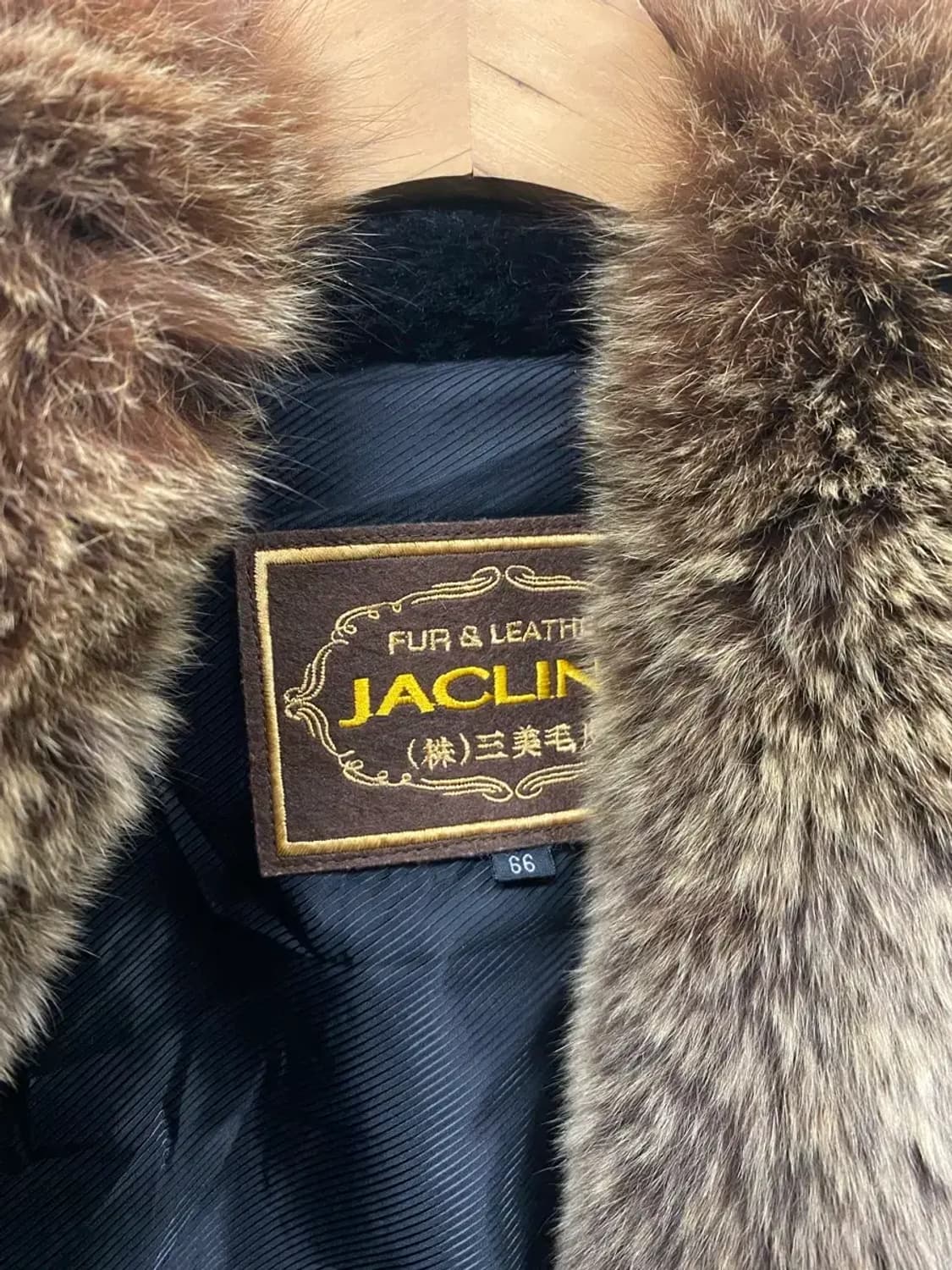 빈티지 양가죽 브라운 무스탕 점퍼 M 상품이미지6