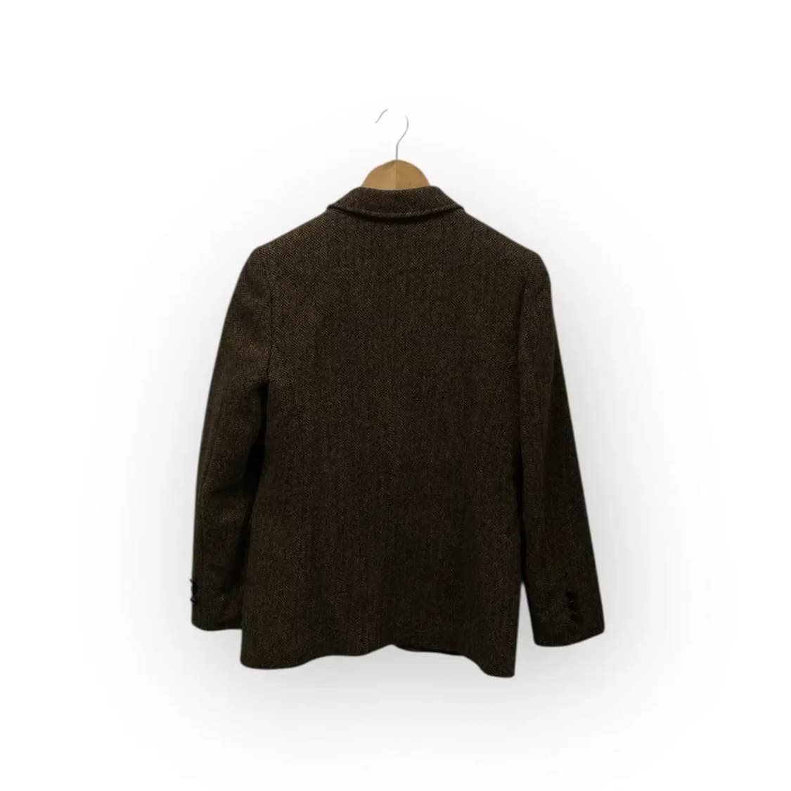 BCBG 브라운 헤링본 울 재킷 XS-S 상품이미지4