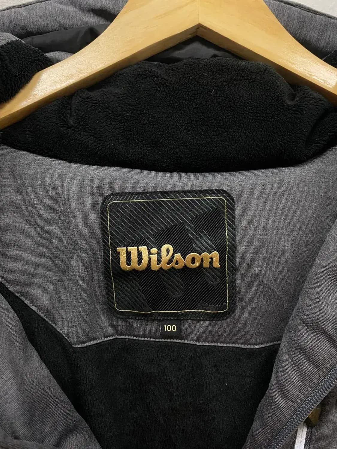 윌슨 Wilson 덕다운 그레이 패딩 L 상품이미지7