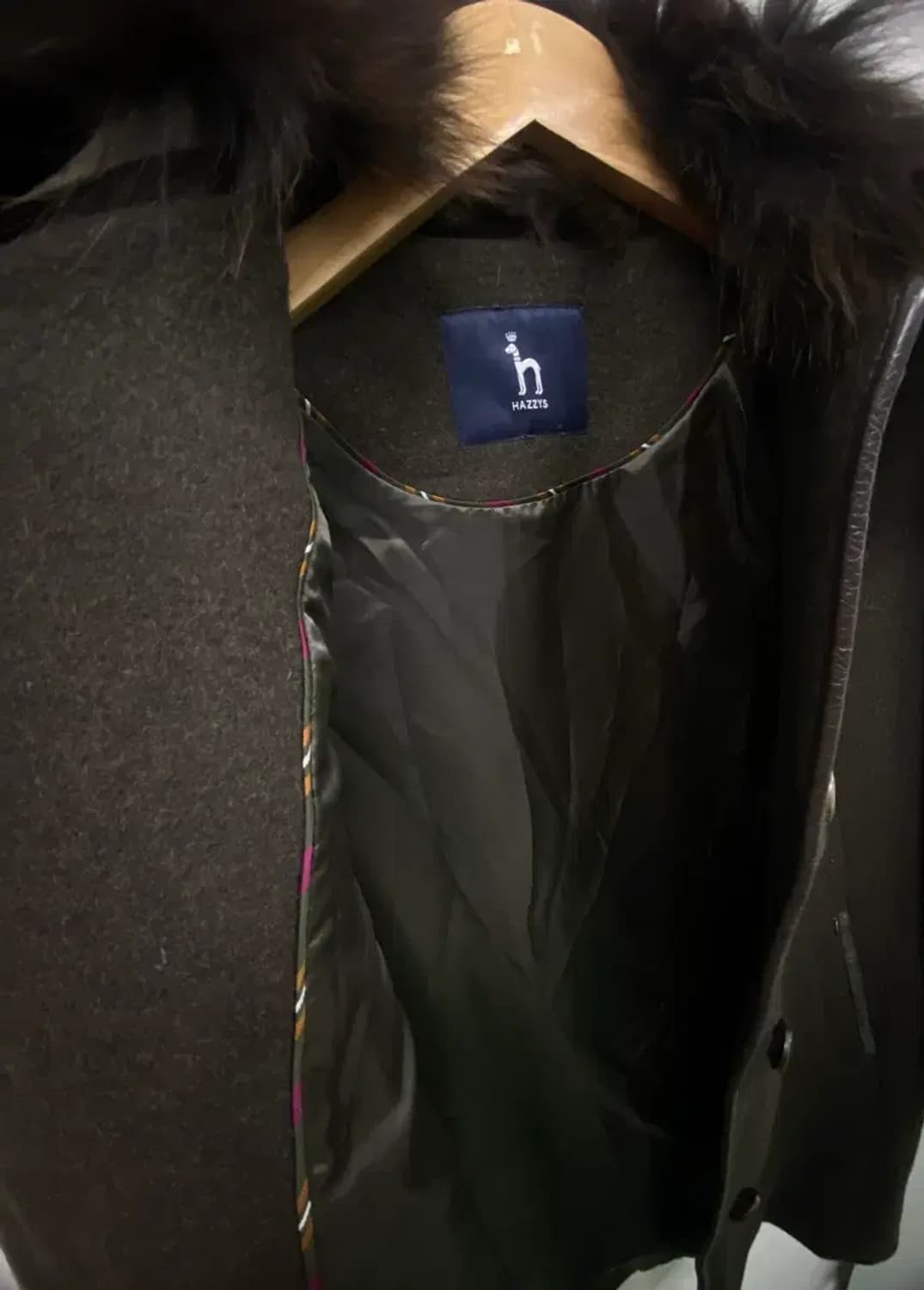 헤지스 우먼 여우털 울코트 85 상품이미지5