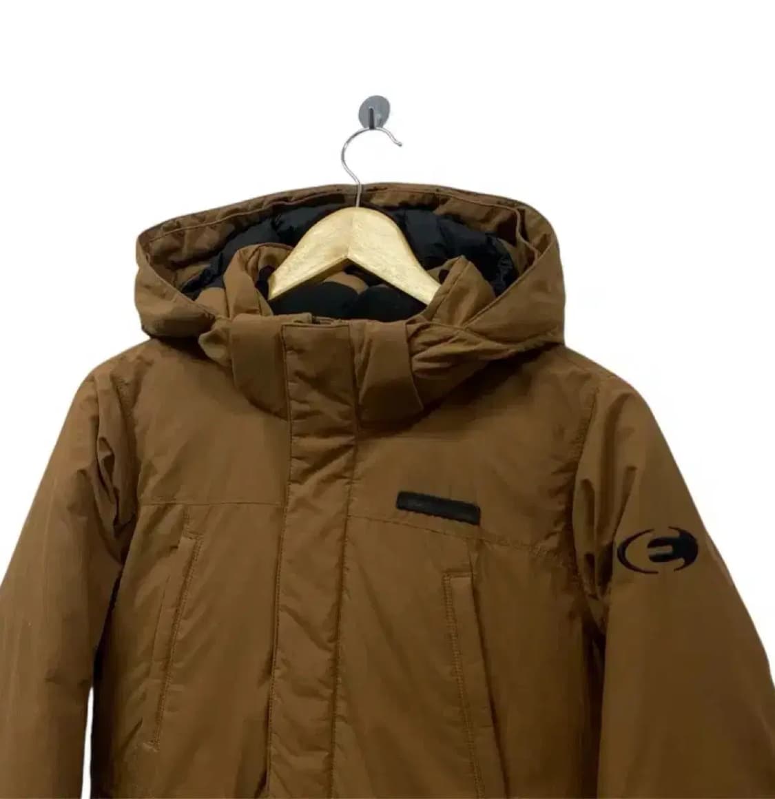 아이더 Eider 브라운 구스다운 패딩 S 상품이미지2