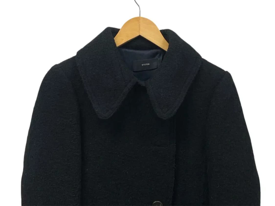 시스템 모직 부클코트 M 상품이미지2