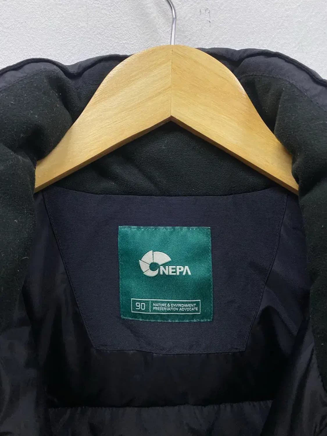 네파 NEPA 블랙 패딩 S 상품이미지5