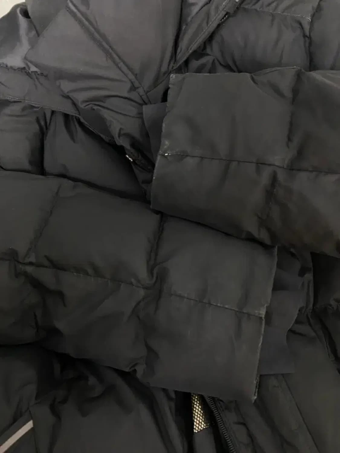 푸마 블랙 롱패딩 L 상품이미지7