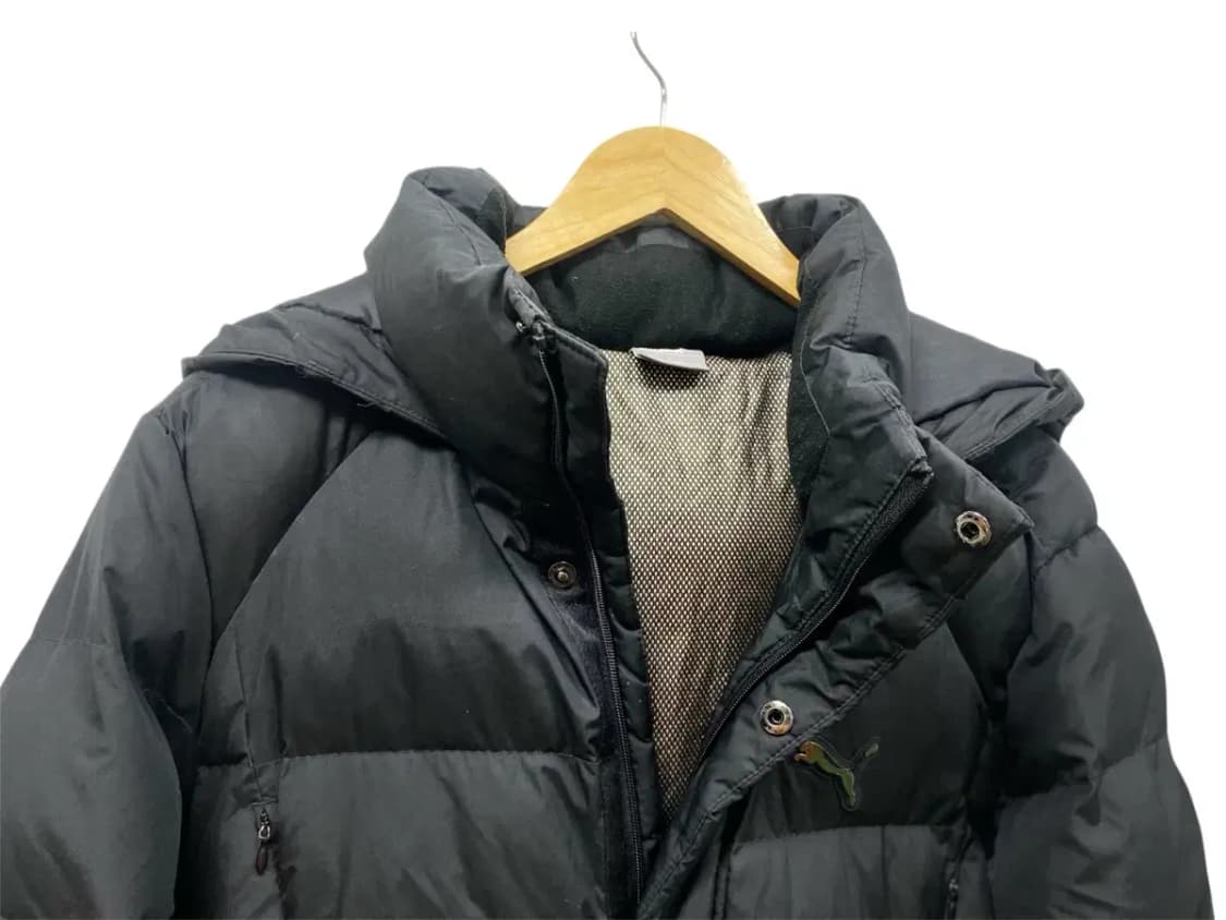 푸마 블랙 롱패딩 L 상품이미지8