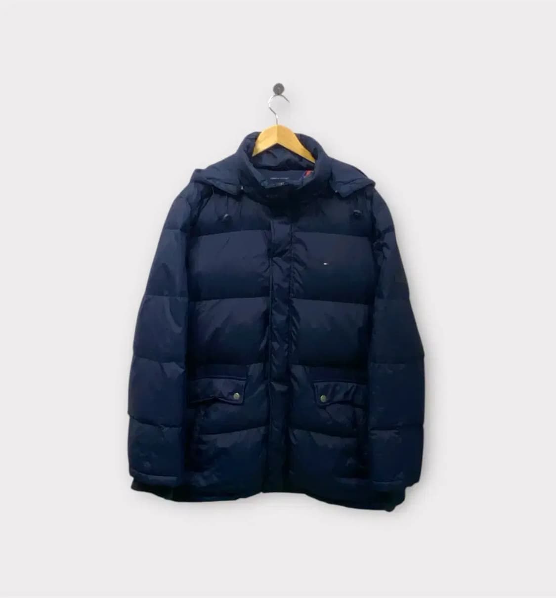 타미힐피거 네이비 패딩 L 상품이미지1