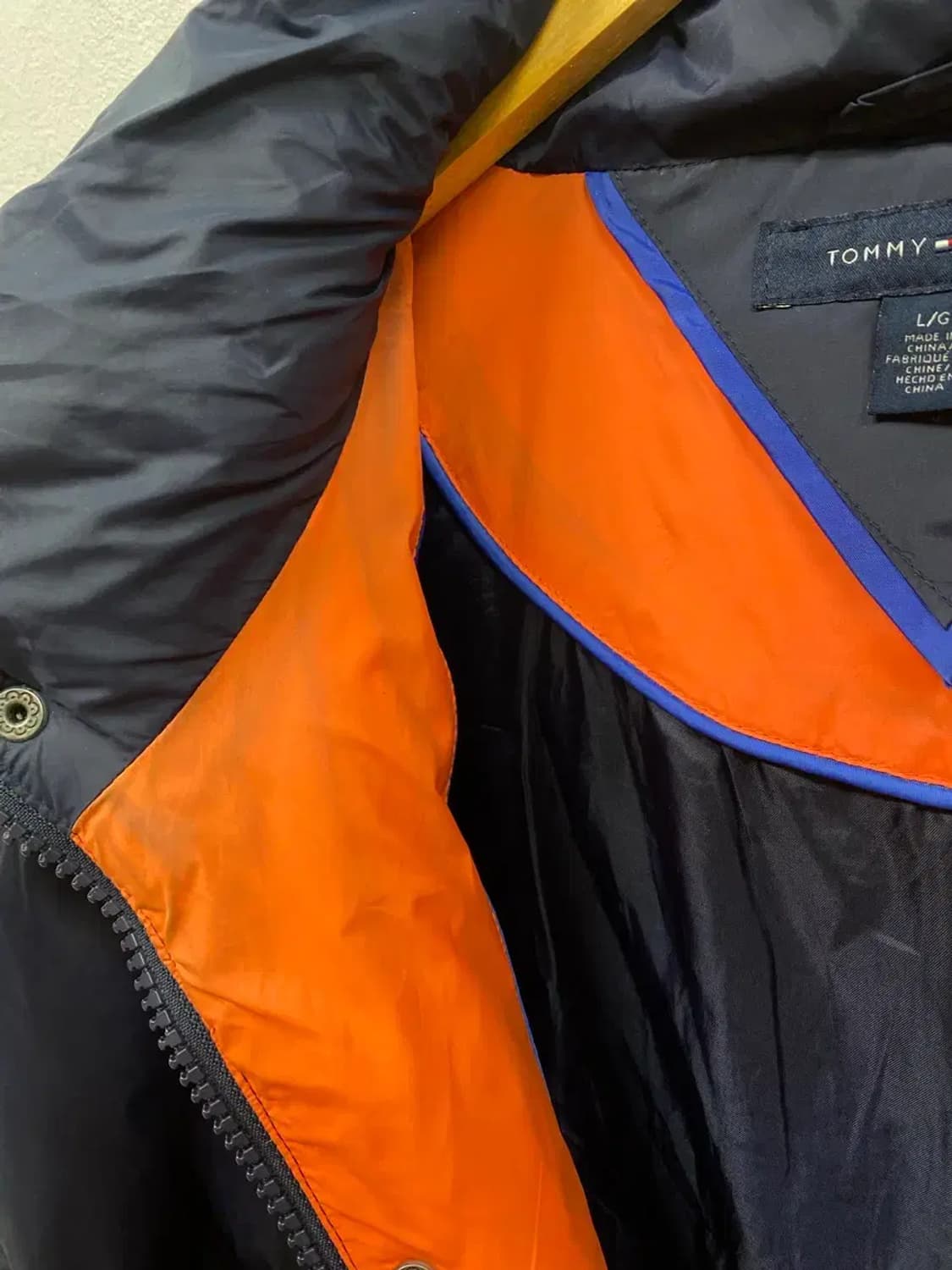 타미힐피거 네이비 패딩 L 상품이미지6