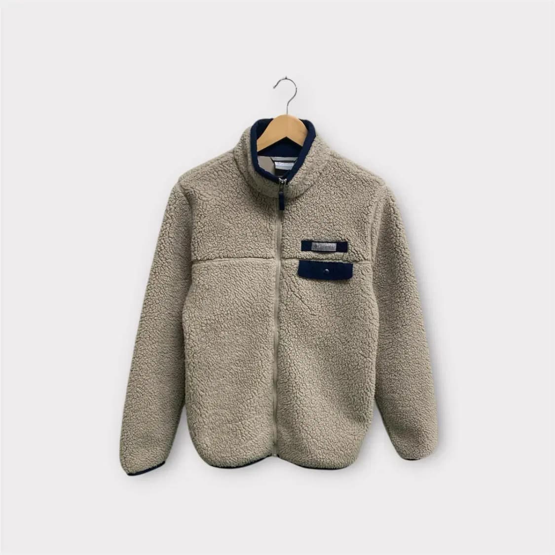 컬럼비아 뽀글이 집업 S 상품이미지1