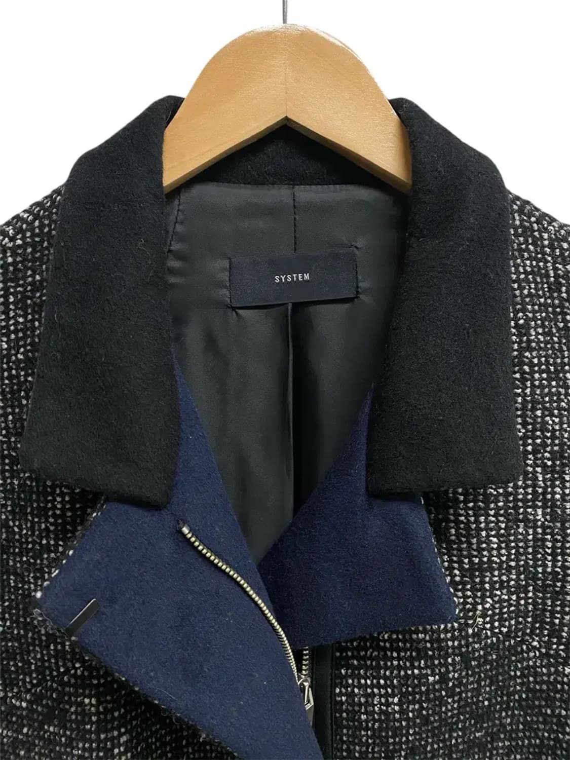 시스템 양모코트 M 상품이미지4