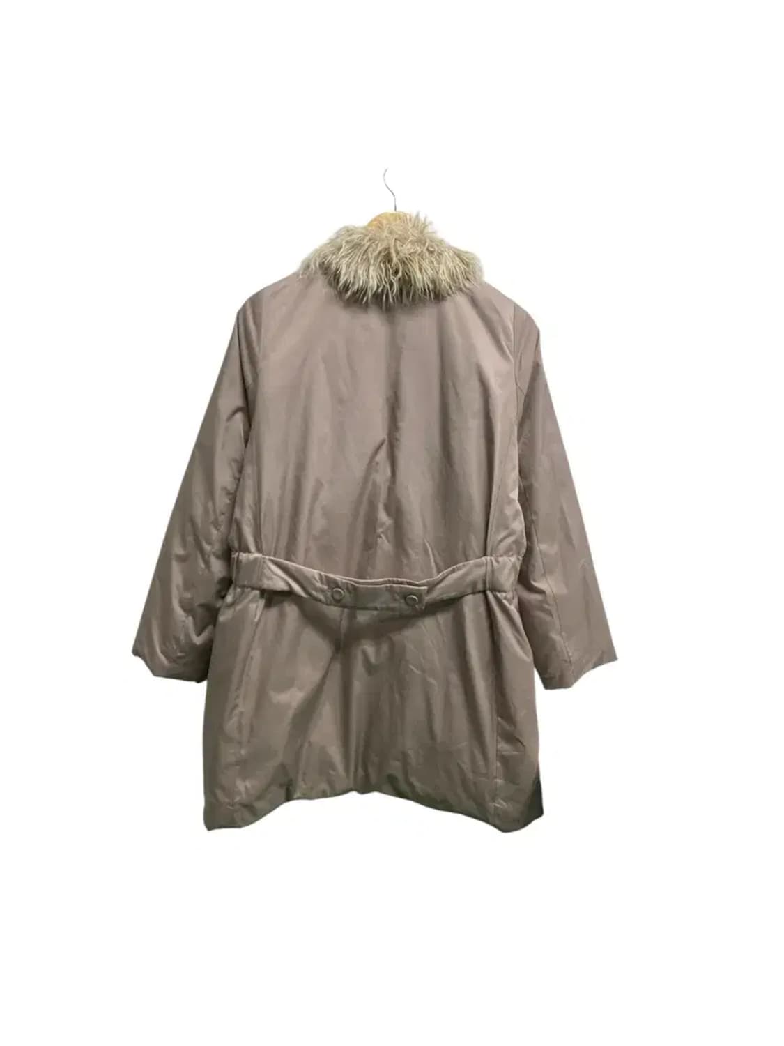 구호 KUHO 알파카 퍼 트리밍 코트패딩 free 상품이미지3