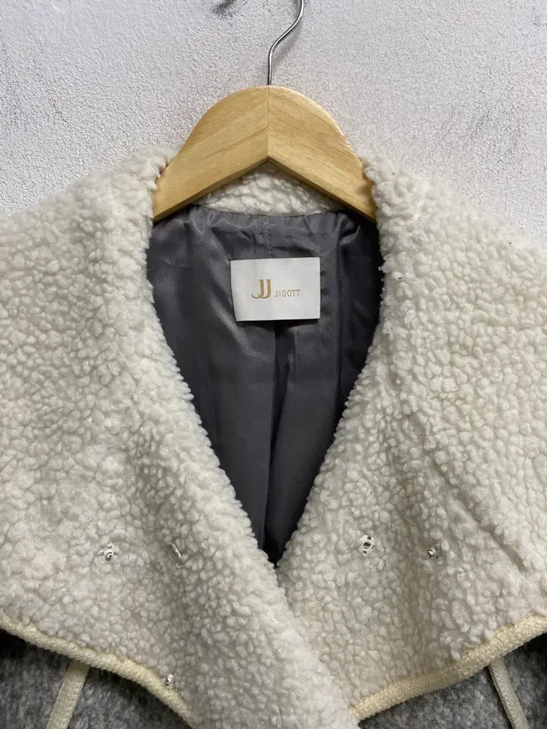 지고트 모직 부클코트 S 상품이미지4