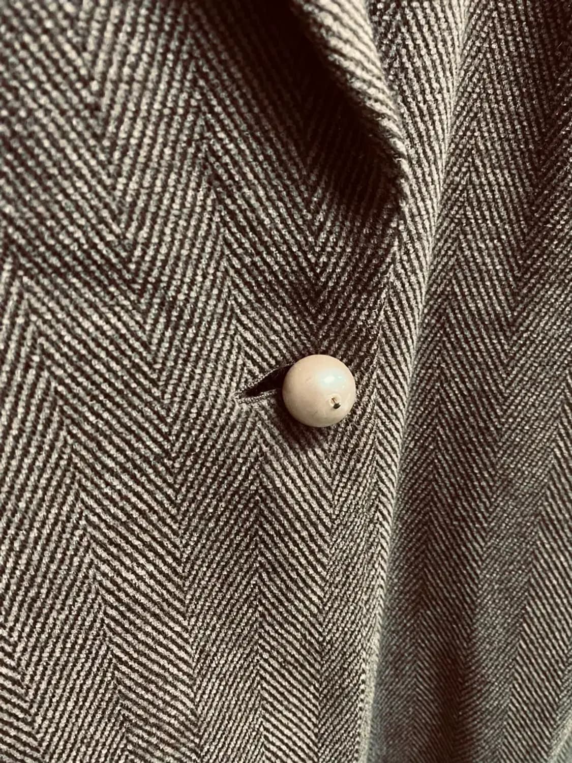 크리스찬디올 헤링본 진주 모직자켓 free 상품이미지4