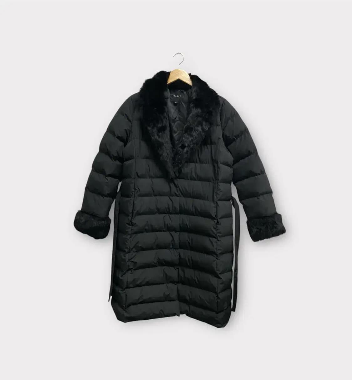 이사베이 ISABEY 퍼 패딩코트 M-L 상품이미지1