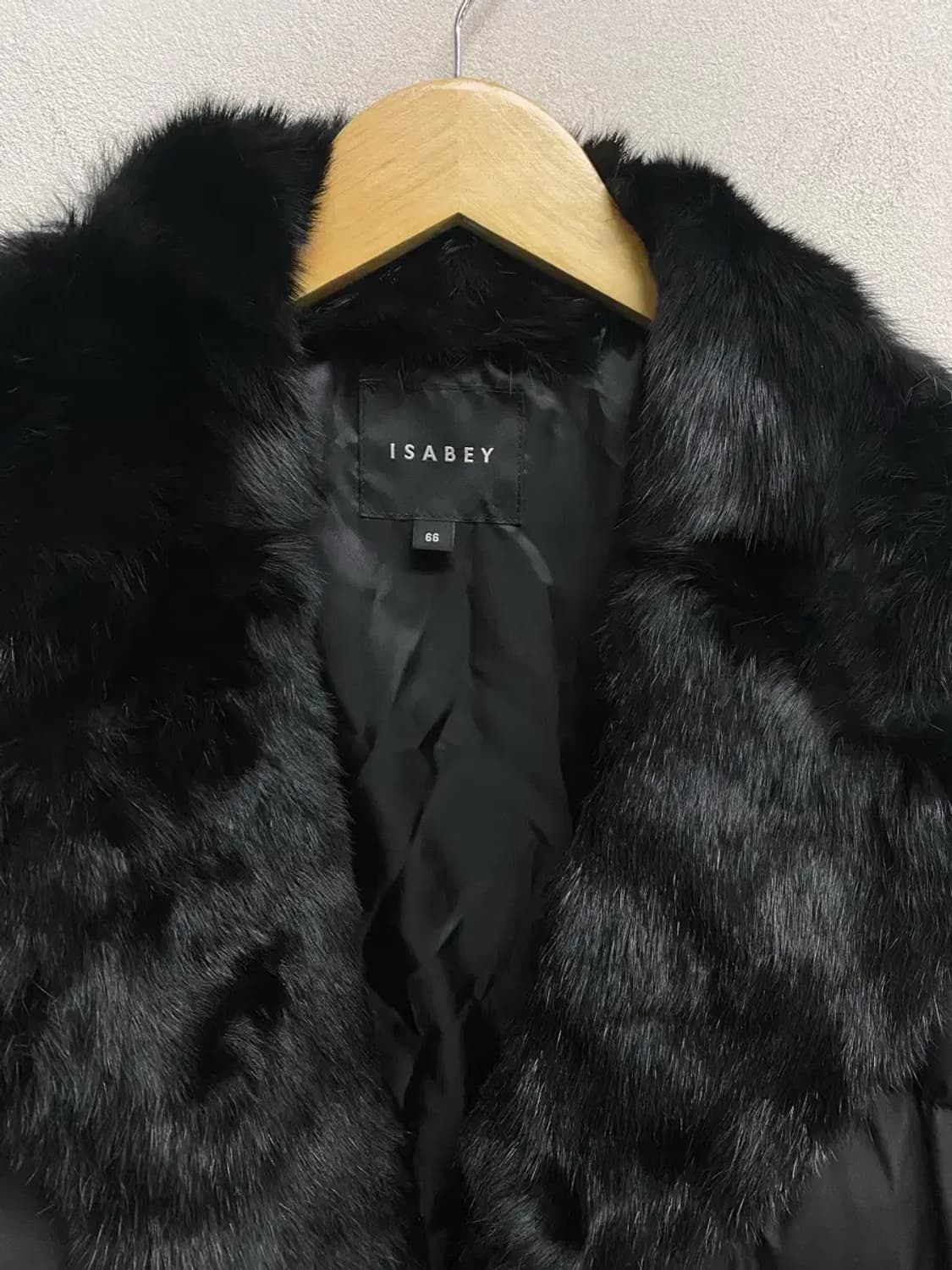 이사베이 ISABEY 퍼 패딩코트 M-L 상품이미지4