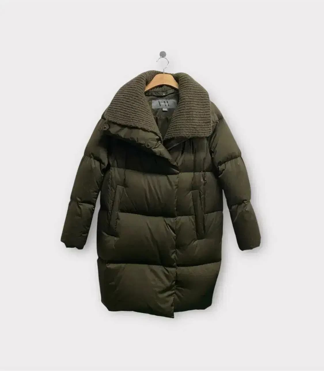 베라왕 니트 안감 탈부착 푸퍼 구스다운 패딩 S-L 상품이미지1