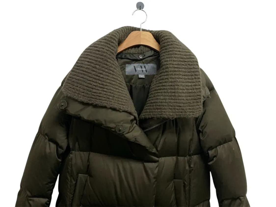 베라왕 니트 안감 탈부착 푸퍼 구스다운 패딩 S-L 상품이미지2