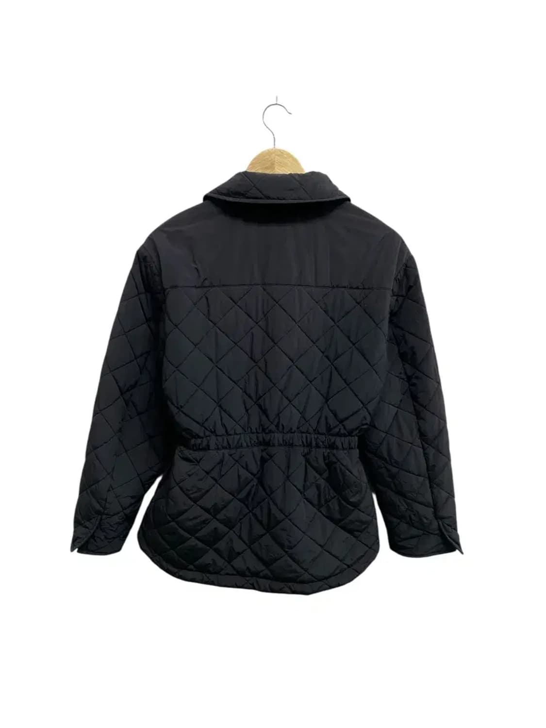 클럽모나코 퀼팅 스트링 패딩 블랙 S 상품이미지3