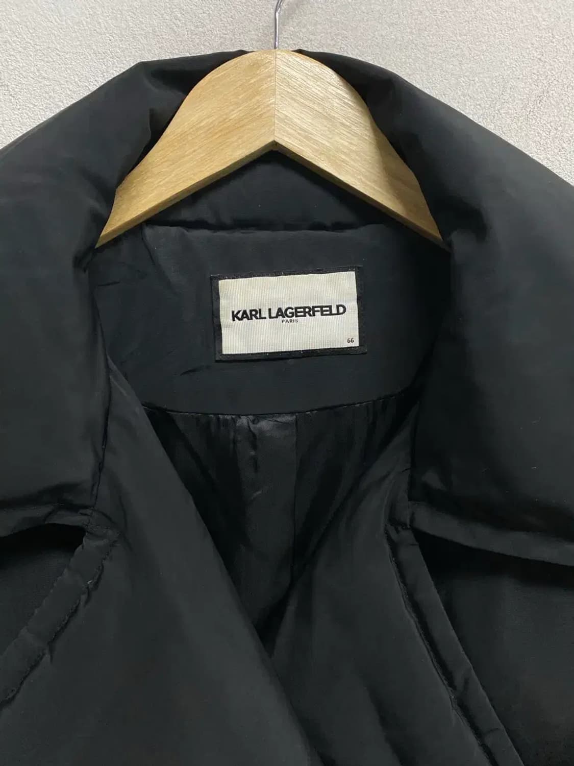 칼라거펠트 아방핏 구스 블랙패딩 free 상품이미지4