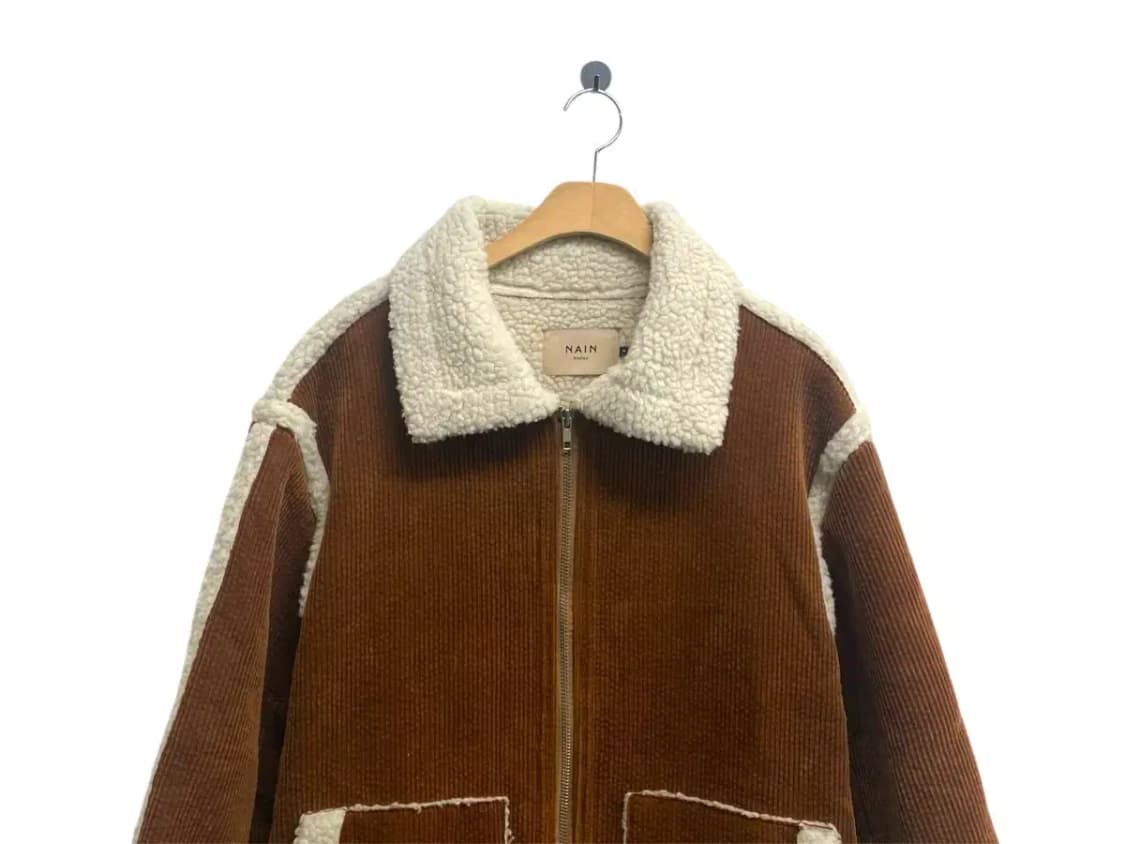 코듀로이 뽀글이 안감 롱코트 free 상품이미지2