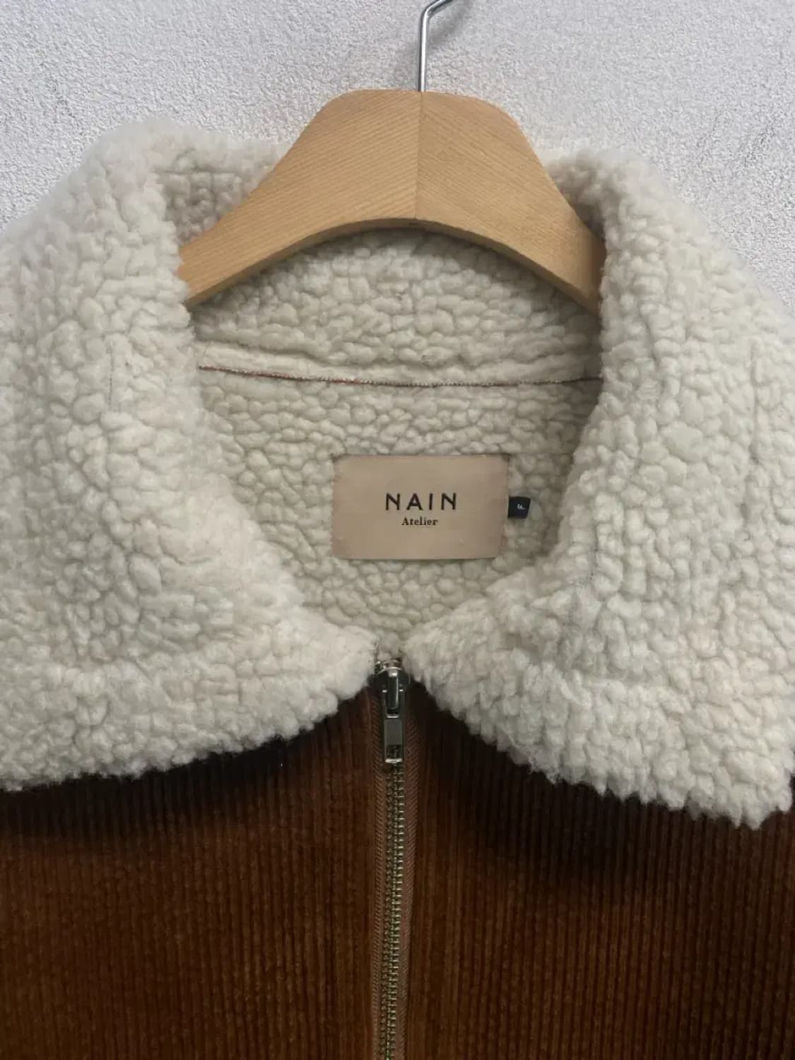 코듀로이 뽀글이 안감 롱코트 free 상품이미지4