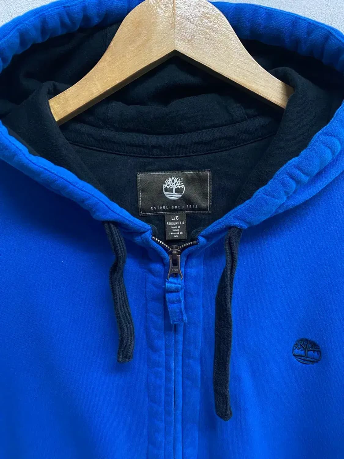 팀버랜드 블루 Timberland 후드집업 L 상품이미지4