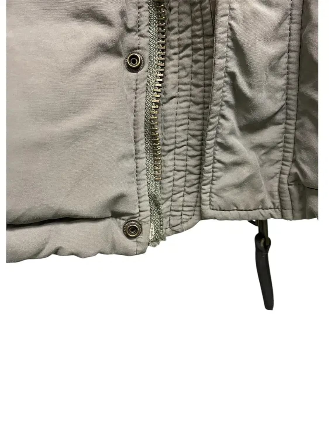 디스퀘어드 라쿤퍼 후드 밀리터리 다운패딩 L 상품이미지6