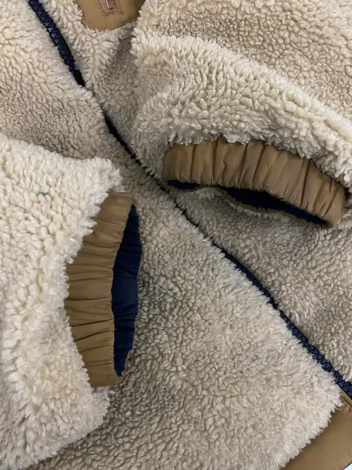 K2 리버시블 뽀글이 구스패딩 L 상품이미지9