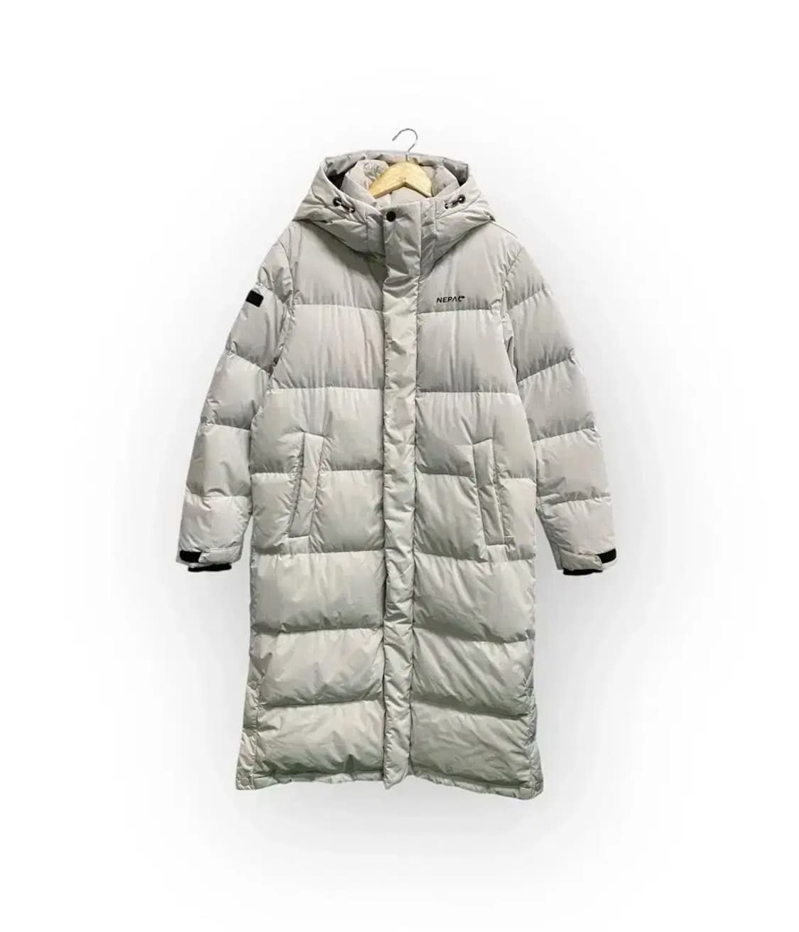 네파 NEPA 연그레이 롱패딩 L 상품이미지1