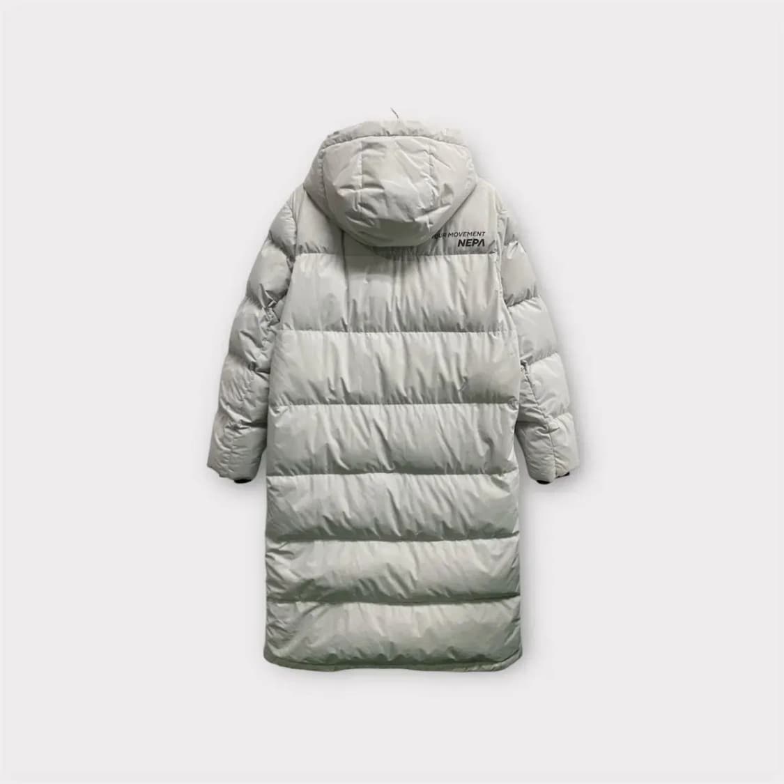 네파 NEPA 연그레이 롱패딩 L 상품이미지3